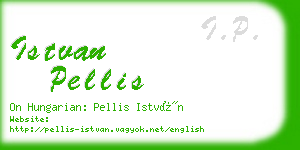 istvan pellis business card